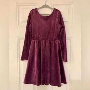 NWT Tea Collection Long Sleeve Velour Dress